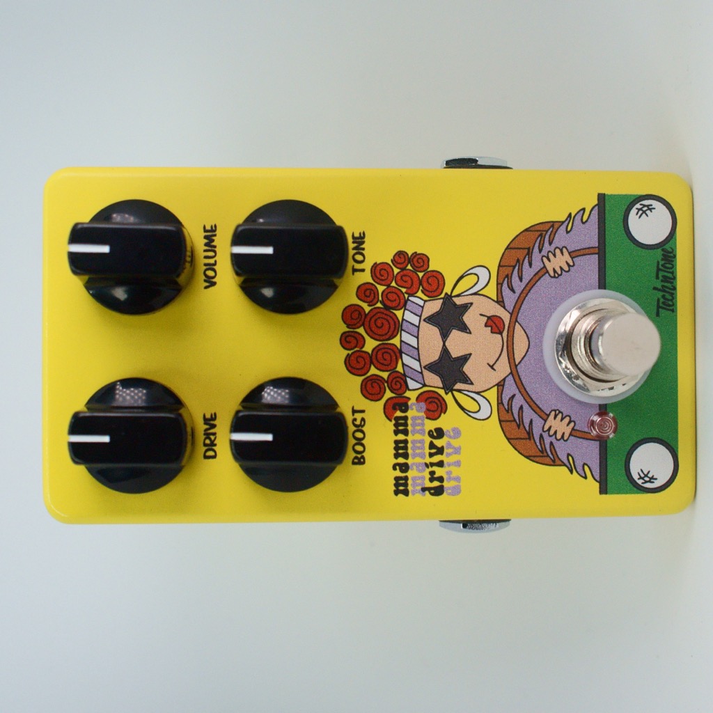 Mamma Drive pedal, front view