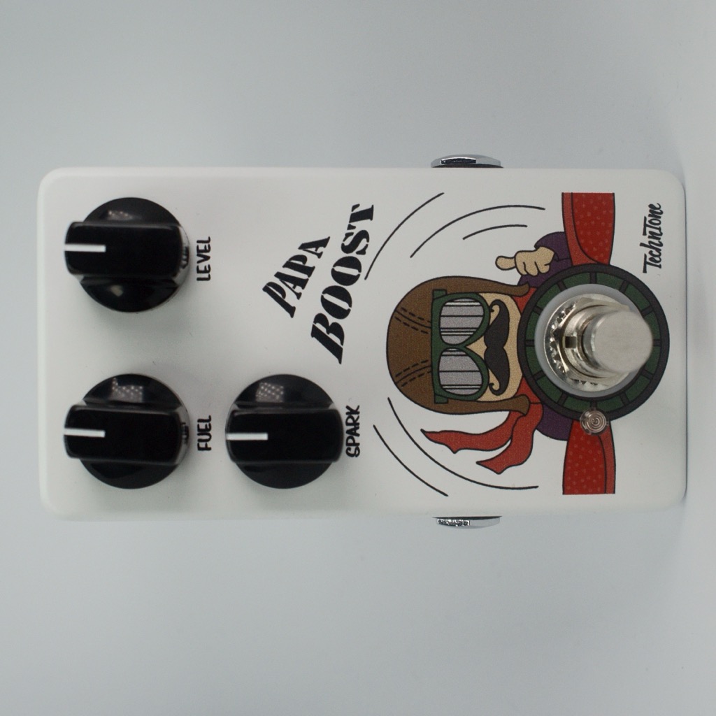Papa Boost pedal, front view