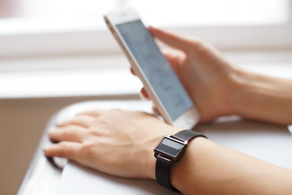 Vinaya wearable device worn on wrist
