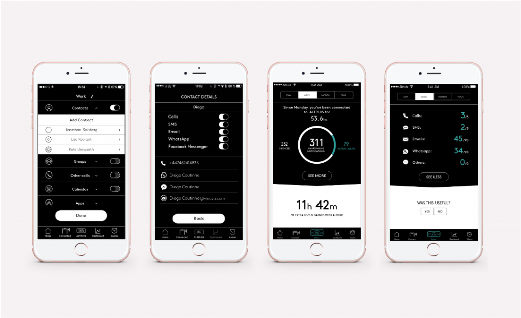 Vinaya companion app screenshot